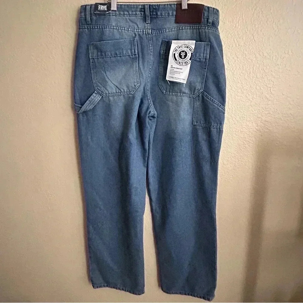Frye The Stevie Straight Low Rise Jeans - Picture 3 of 13
